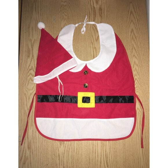 New Christmas Dog/Cat Santa Suit With Hat Size Small/Medium - Picture 1 of 5